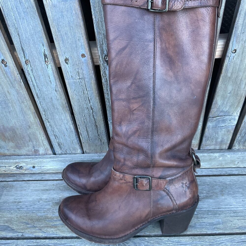 Frye Women's Carmen Inside Zip Boots 77386 